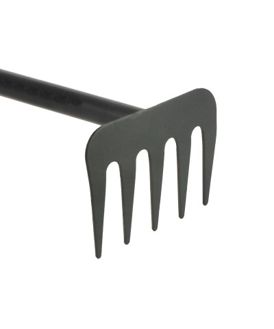 Grabki ogrodowe mini czarno-pomarańczowe 27,5x9,8 cm