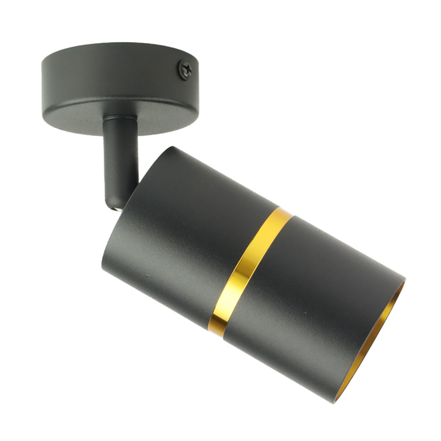 Kinkiet ścienny lampa sufitowa pojedyncza GU10+żarówka 30W