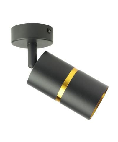 Kinkiet ścienny lampa sufitowa pojedyncza GU10+żarówka 30W