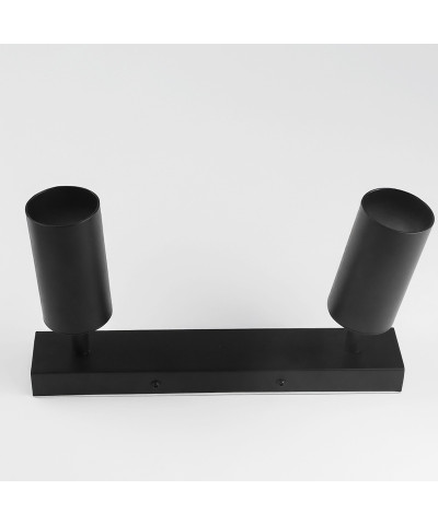 Lampa sufitowa podwójna czarna VIKING