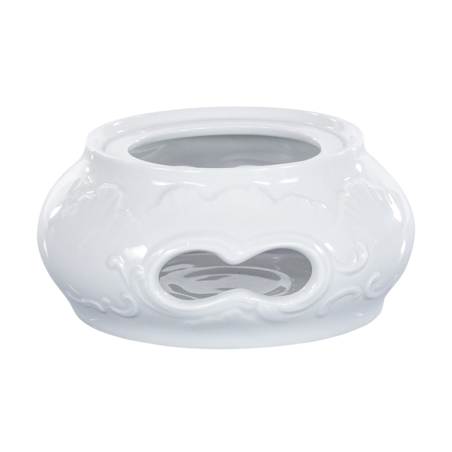 Podgrzewacz porcelanowy duży ĆMIELÓW Rococo  550ml