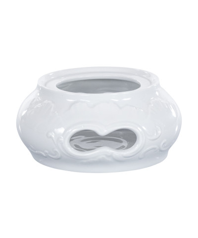 Podgrzewacz porcelanowy duży ĆMIELÓW Rococo  550ml
