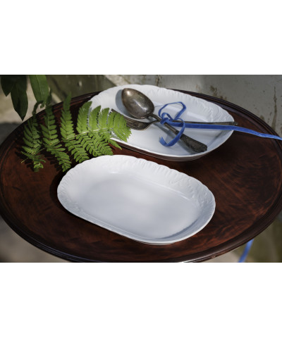 Półmisek owalny ĆMIELÓW Rococo 33 cm 