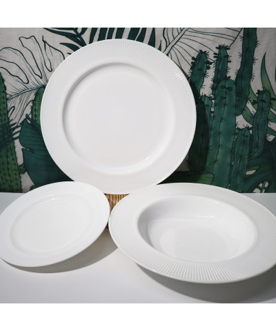 Komplet obiadowy LINEA 18-elementowy