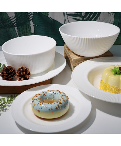 Komplet obiadowy LINEA 18-elementowy