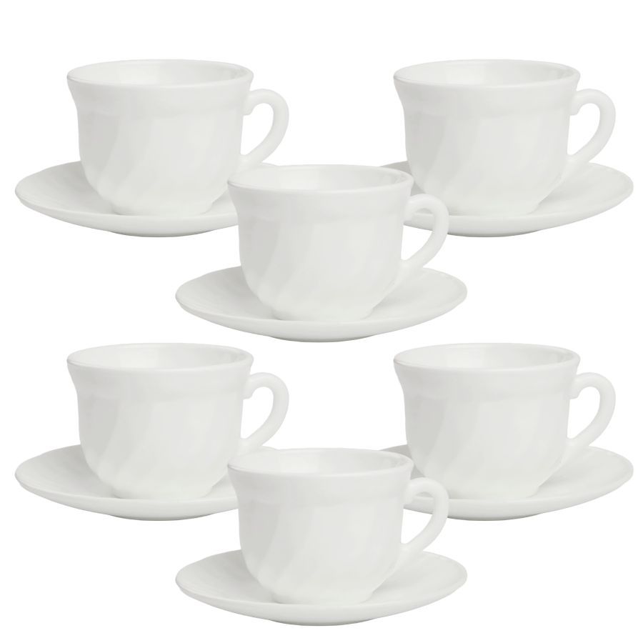 Komplet 6 filiżanek Agnes 190ml