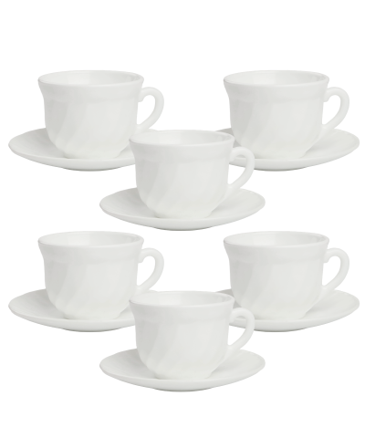 Komplet 6 filiżanek Agnes 190ml