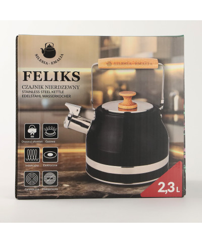 Czajnik ze stali nierdzewnej FELIKS 2,3L