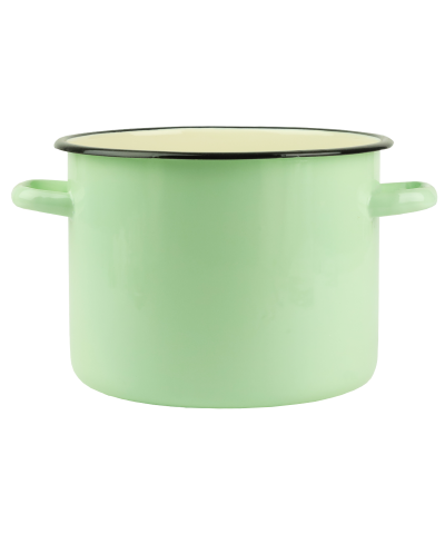 Garnek emaliowany Seledynowy 5,5l