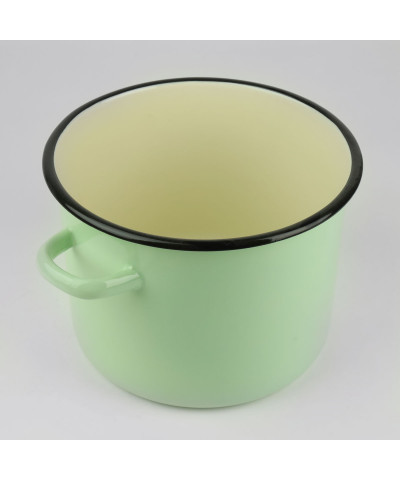 Garnek emaliowany Seledynowy 5,5l