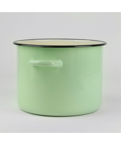 Garnek emaliowany Seledynowy 5,5l