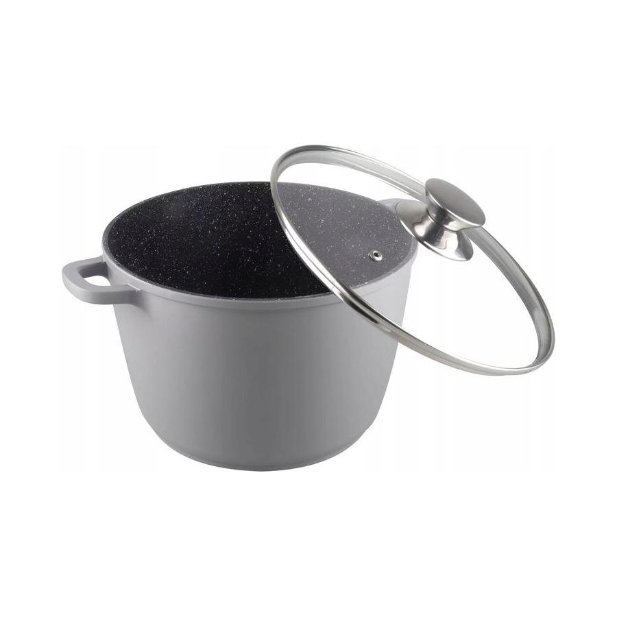 Garnek aluminiowy GRANT z pokrywą okrągły 10l Karl HAUSMANN - 1