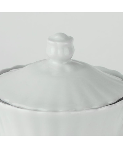 Imbryk porcelanowy CHODZIEŻ Iwona biała 1100ml