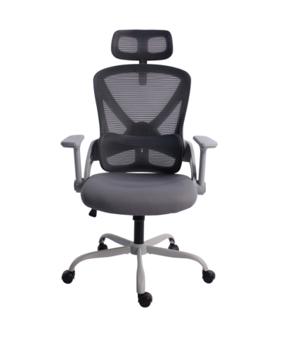 Fotel biurowy fotel obrotowy OLIMP szary