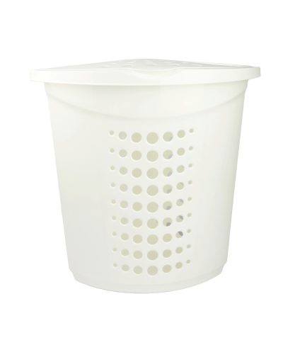Kosz na pranie VIKING narożny 45l biały