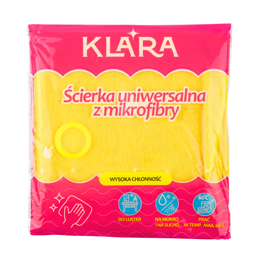 Ściereczka uniwersalna z mikrofibry KLARA
