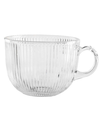 Kubek szklany STRIPES 500 ml