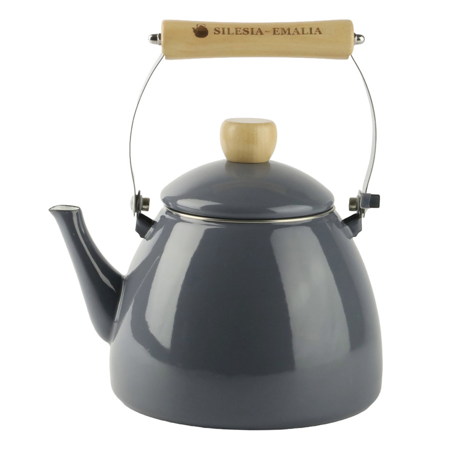 Czajnik emaliowany LUCJAN 2l Szary
