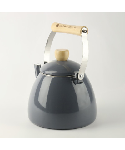 Czajnik emaliowany LUCJAN 2l Szary