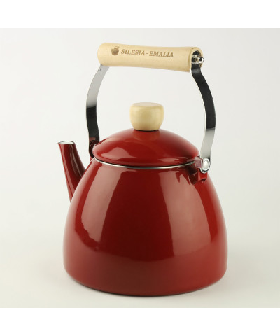 Czajnik emaliowany LUCJAN 2l Czerwony Czajnik emaliowany LUCJAN 2l Czerwony