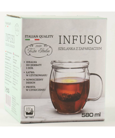 Kubek z zaparzaczem 580 ml Festa Italia