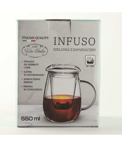 Kubek z zaparzaczem 550 ml Festa Italia