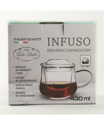 Kubek z zaparzaczem 430 ml Festa Italia