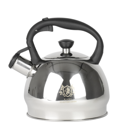 Czajnik ze stali nierdzewnej ARLETTE czarna rączka 1,8l