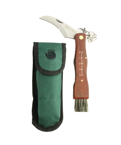 Nóż Składany Do Grzybów 25 cm z futerałem