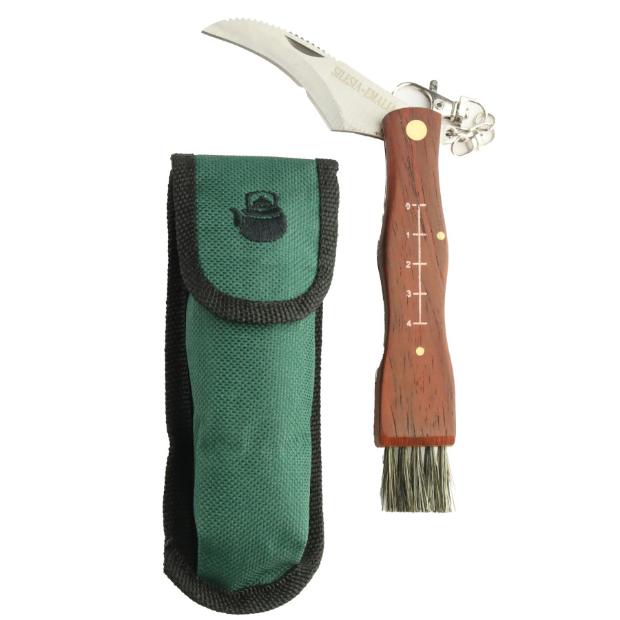 Nóż Składany Do Grzybów 25 cm z futerałem