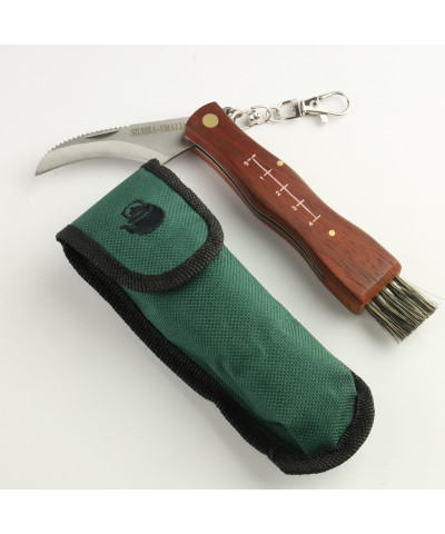 Nóż Składany Do Grzybów 25 cm z futerałem