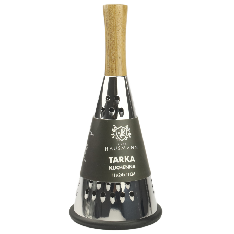 Tarka stożkowa ze stali nierdzewnej 24 cm