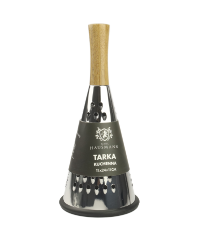 Tarka stożkowa ze stali nierdzewnej 24 cm