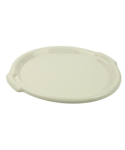 Taca plastikowa okrągła  40 cm ecru