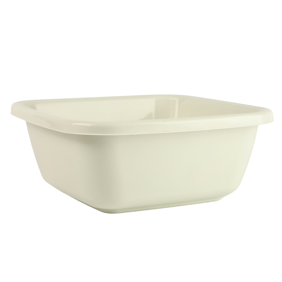 Miska plastikowa ecru kwadratowa 6l viking