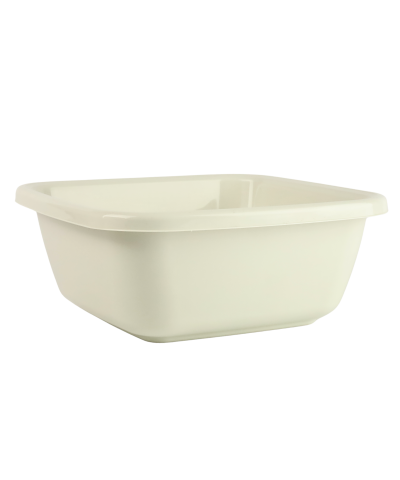 Miska plastikowa ecru kwadratowa 6l viking