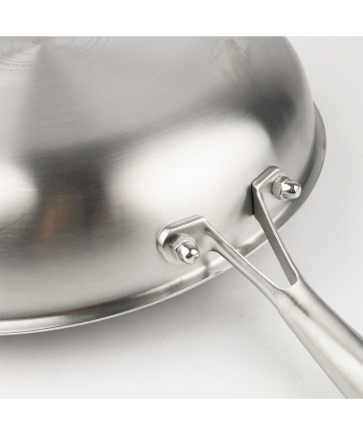 Patelnia stalowa 24 cm ESTERA Silesia Emalia