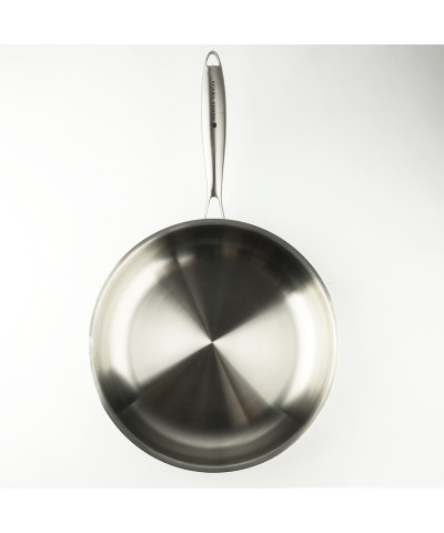 Patelnia stalowa 24 cm ESTERA Silesia Emalia