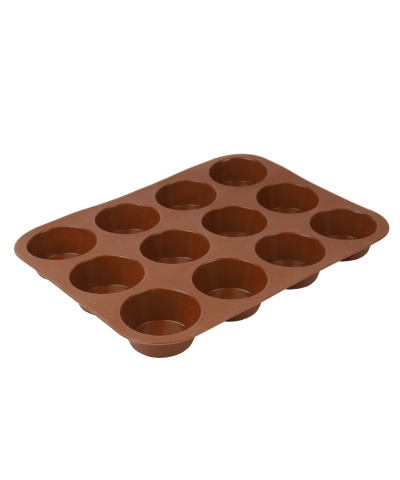 Forma silikonowa na muffiny babeczki 33cm x 12 szt.-