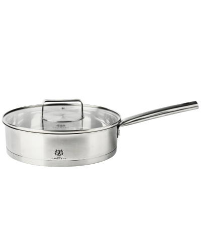 Patelnia stalowa głęboka 24 cm BRAVA