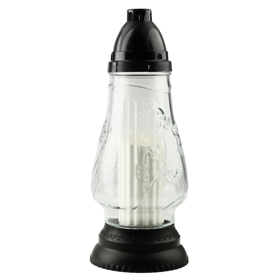 Znicz szklany z wkładem  Z-2B