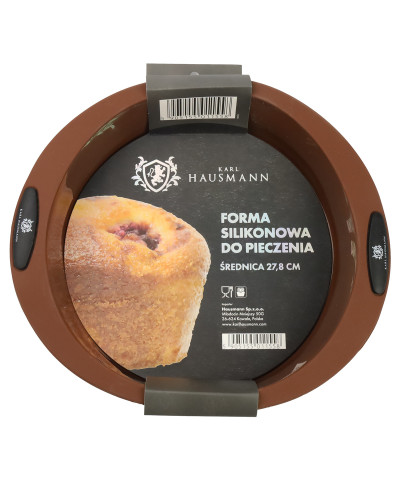 Forma silikonowa okrągła do pieczenia 27,8cm