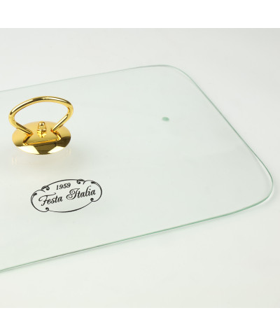 Naczynie z podgrzewaczem 2l prostokątne białe