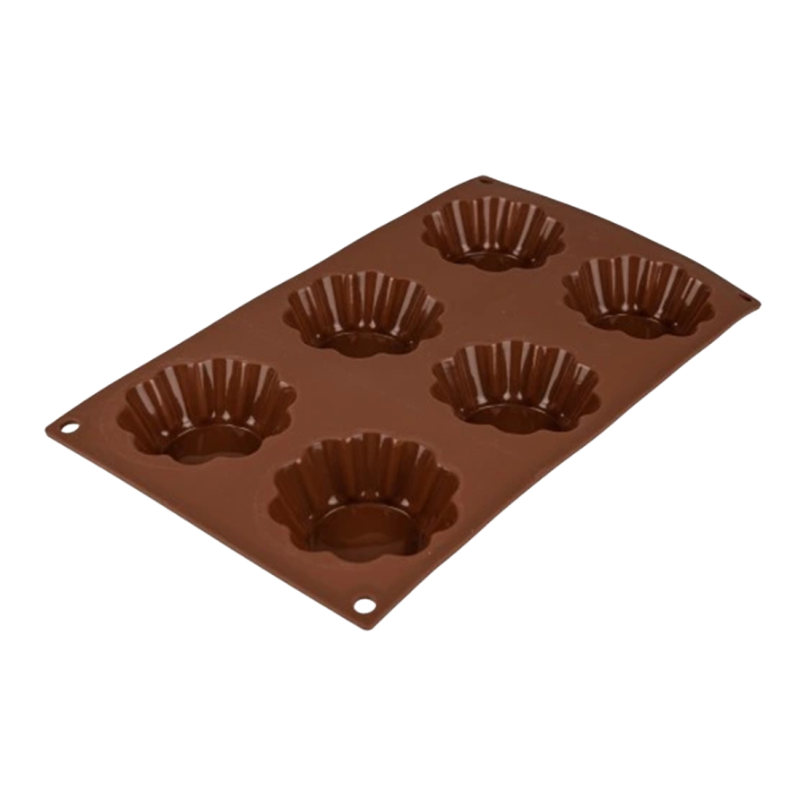 Forma silikonowa do pieczenia muffinek ciastek prostokątna 28,5 cm foremka