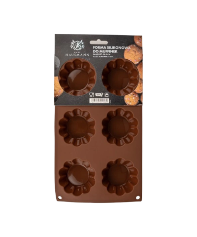 Forma silikonowa do pieczenia muffinek ciastek prostokątna 28,5 cm foremka