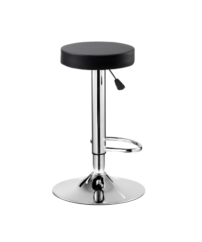 Hoker stołek barowy siedzisko wysokie barowe bez oparcia regulowane MALAGA