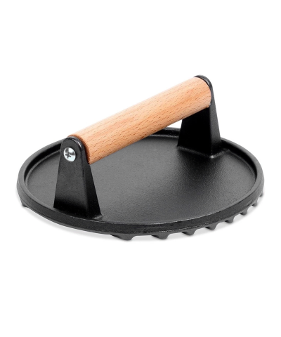 Żeliwna praska do burgerów 17,5cm