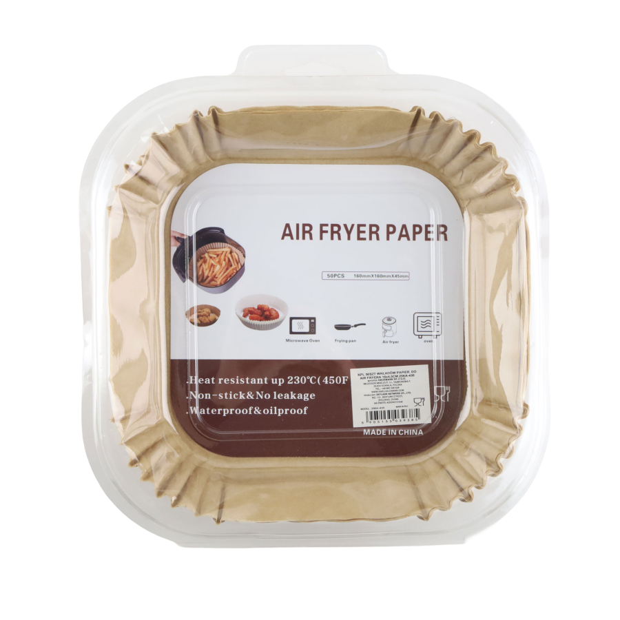 Wkłady papierowe do Air Fryera – 50 sztuk