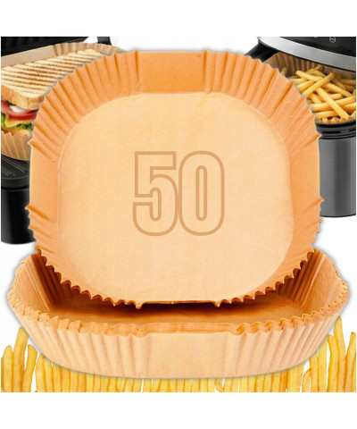 Wkłady papierowe do Air Fryera – 50 sztuk