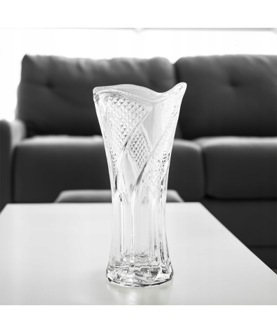Wazon szklany 17,5 cm elegancki